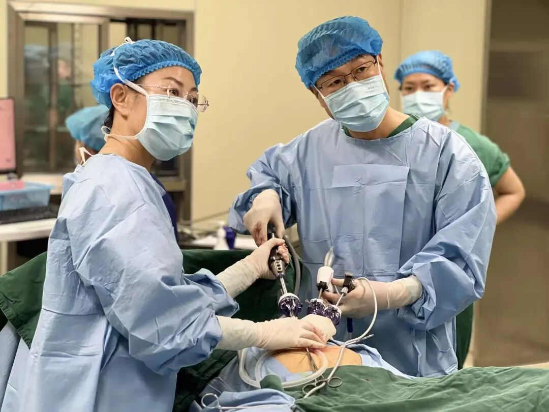 刀口看不见，3天就出院！鸿港医院经肚脐单孔腹腔镜成功切除15cm巨大卵巢囊肿